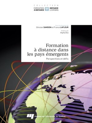 cover image of Formation à distance dans les pays émergents